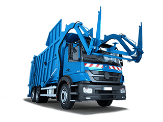 Front-end loader truck