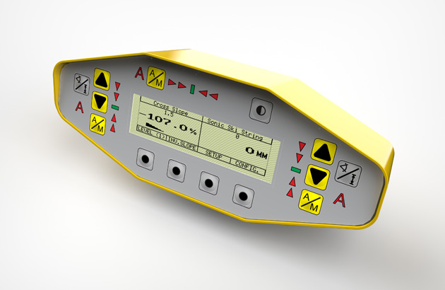 Controlador de máquina 2D para control automático de nivelación